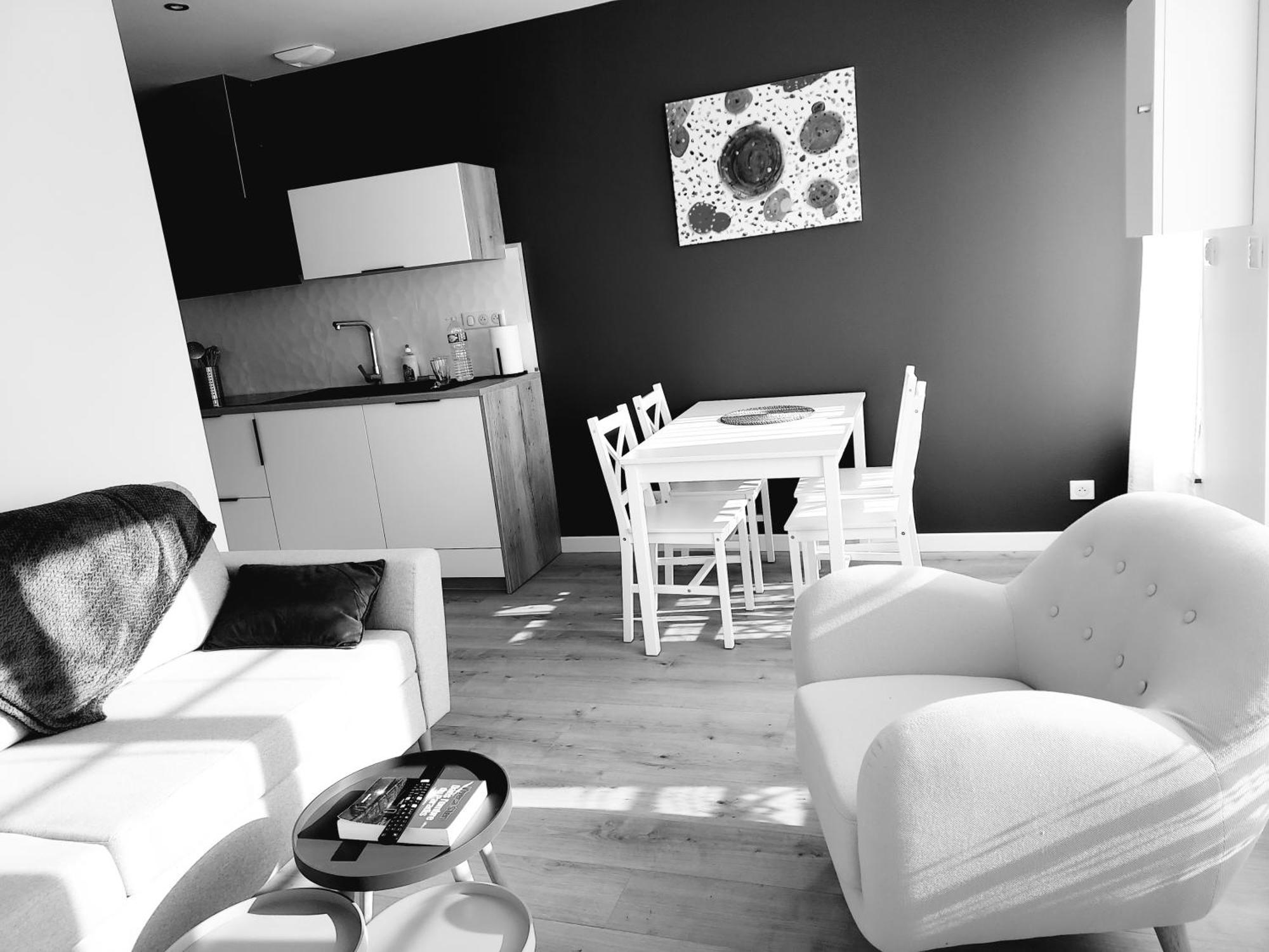 Apartamento La Clé du Génie Ducey-Les Cheris Habitación foto